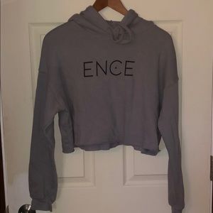 Ence wear cropped hoodie